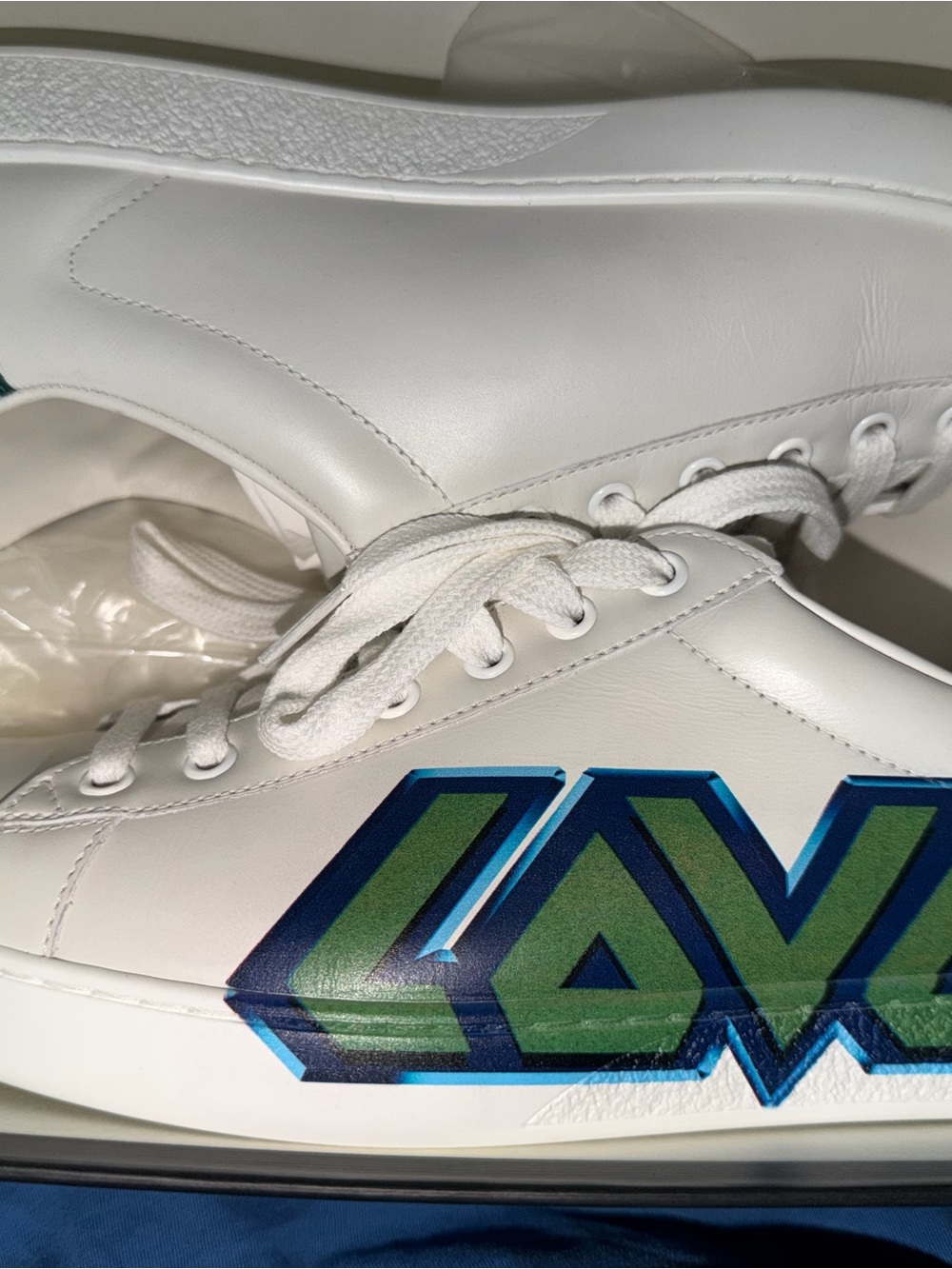 Gucci Men's Ace 'Loved' sneakers size 8 - Picture 5 of 5